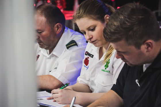 Medics at Ultra White Collar Boxing Events
